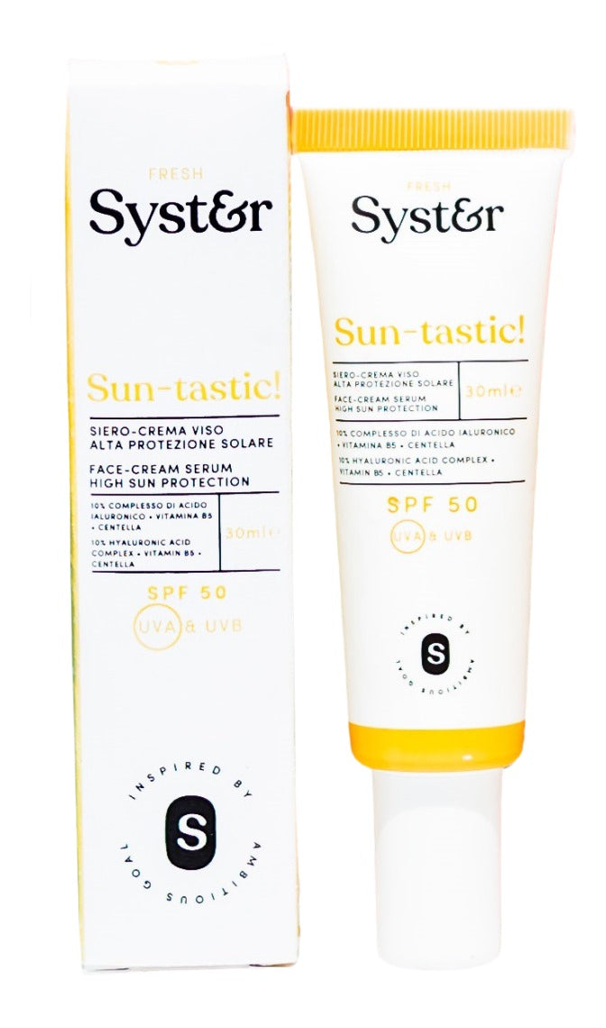 Sun-tastic! SPF50 Crema-siero idratante