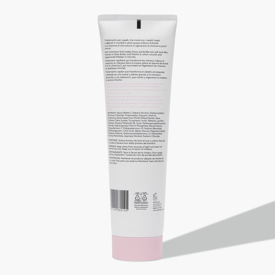 Package ingredients vitamin c hair booster Syster