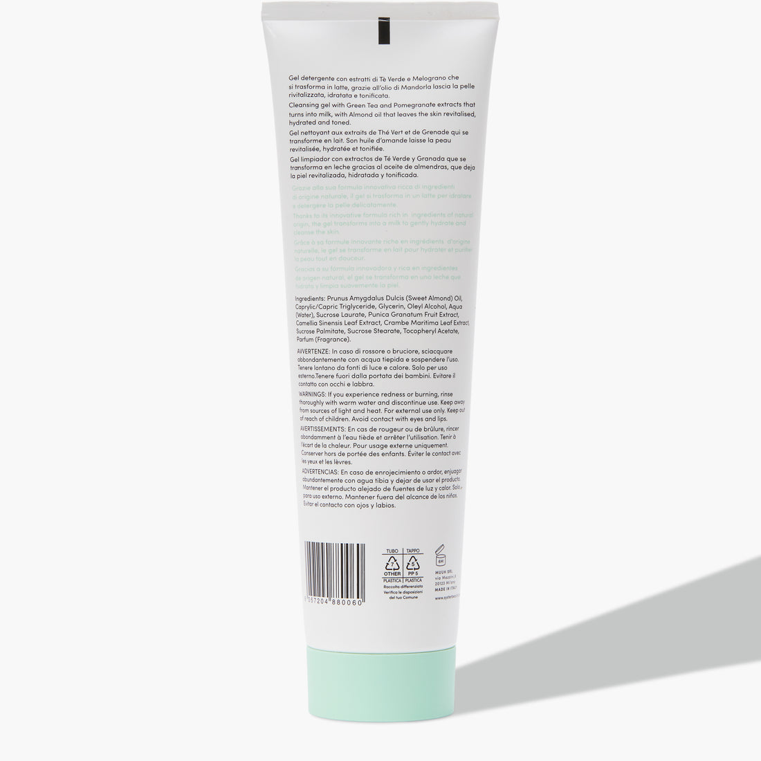 Cleansing gel Syster ingredients - Feel free to purify